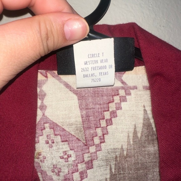 Vtg roughriders womens‎ western blouse size Xs - Picture 5 of 6